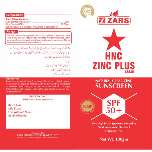 HNC ‍ZINC PLUS